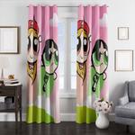 character of the powerpuff girls window curtains 0
