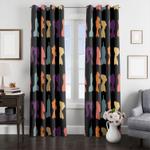 characters silhouette of futurama window curtain 0