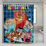 cheat code the amazing world of gumball shower curtains 0