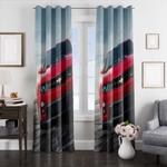 chevrolet red car window curtains 0