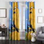 chewbacca adventure time star wars window curtains 0