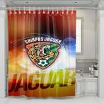 chiapas jaguar shower curtains 0