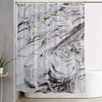 chic marble shower curtain 0