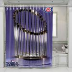 chicago cubs world series champs shower curtains 0