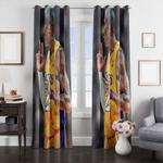chill lakers player champions window curtain 0