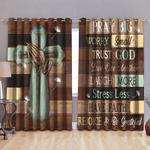 christ jesus pray big curtains christian cross blackout curtains home decoration jesus lovers gift blackout window curtains 100 polyester 417 1079 0