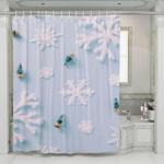 christmas disney family nutcracker shower curtains 0