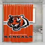 cincinnati bengals logo shower curtains 0