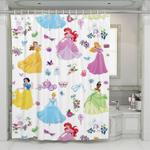 cinderella and princess from disney shower curtains 0