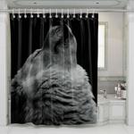 cinematic dog shower curtains 0