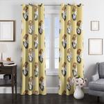 circle pattern we bare bears window curtains 0