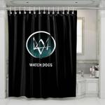 city light watch dogs game shower curtains 0