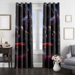 city night cyberpunk 2077 window curtains 0
