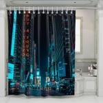 city of altered carbon shower curtains 0