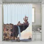 city of disenchantment cartoon shower curtains 0