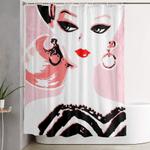 classic barbie shower curtain 0