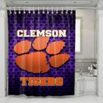 clemson tigers 2 shower curtains 0