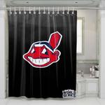 cleveland indians 3 shower curtains 0