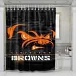 clevelands browns 2 shower curtains 0