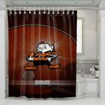 clevelands browns shower curtains 0
