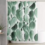 climbing cacti shower curtain 0