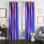 cloth illusion dimesion wavy window curtain 0