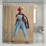 cloth of character bo peep toy shower curtains 0