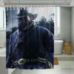 cloth of character red dead redemption 2 shower curtains 0