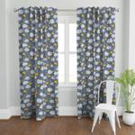 cloudy pattern blackout curtains cloudy window curtains home decoration cloudy lovers gift blackout window curtains 100 polyester 41 7 107 9 0