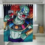 clown dragon ball colorful shower curtains 0