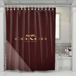 coach comfort grip shower curtains 0