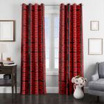 code neon light evangelion window curtain 0