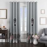 collage of oakland raiders football window curtain 0
