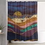 color fields shower curtain 0