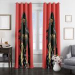 comic wonder woman look window curtains 0
