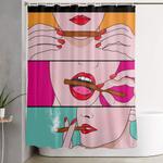 comics shower curtain 0
