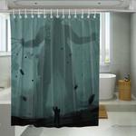 concept death stranding shadow shower curtains 0