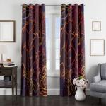 cool colorful neon light retro window curtain 0