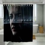 crocodile black mirror netflix shower curtains 0