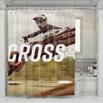 cross fox games shower curtains 0