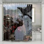 crow and character on apex legends shower curtains 0