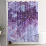 crystal gemstone shower curtain 0