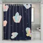 crystal pattern gravity falls shower curtains 0