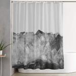 crystal soul geode shower curtain 0