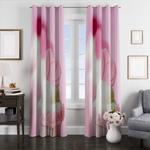 cup cake pink sweet window curtains 0