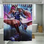 cute outfit maeve game paladins shower curtains 0