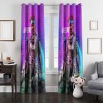 cyberpunk lifeline vaporwave window curtain 0