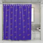 dad and kid hat stroke yellow shower curtains 0