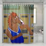 dancing bojack horseman shower curtains 0