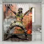 dancing happy octane shower curtains 0